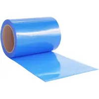 vidaXL Rideau de porte bleu 300 mmx2,6 mm 10 m PVC