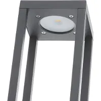 LUCANDE Luminaires d'extérieur , Carlota, Noir, Terrasse, Métal, Moderne
