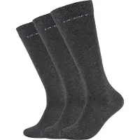 Camano Chaussettes montantes 'Erin' gris clair / gris foncé