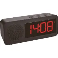 TFA-Dostmann TFA - Radio-réveil numérique avec radio, modèle TUNE 60.2546.01 - noir
