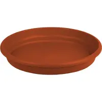 Hega hogar Flori Soucoupe Cachepot Ronde Terracottad40cm