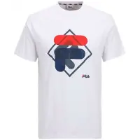 FILA Fat0340 Short Sleeve T-shirt Blanc 12 Years Enfants