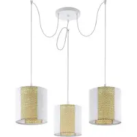 Eglo Lampe pendante moderne Arnhem Blanc