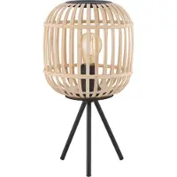 Eglo Lampe à poser 43218 BORDESLEY E27 1x28 W noir