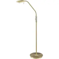 TRIO Lampe de lecture led Bergamo laiton mat