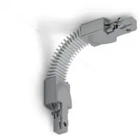 TRIO Connecteur flexible 2 phases Duoline gris