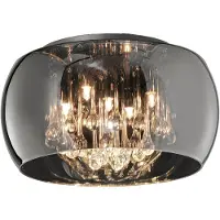 TRIO VAPORE lustre moderne argenté 611210506