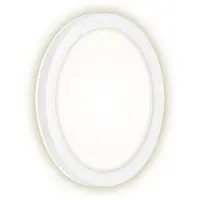 Briloner FRANKFURT Applique murale LED d'extérieur, IP44 Protection contre les projections d'eau, effet rétroéclairé, lumière blanche neutre, blanc, 21 x 2,8 cm