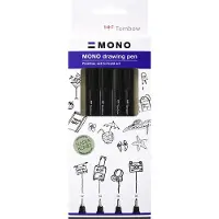 Tombow Crayon à dessin mono (4x)