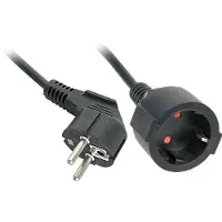 Lindy Schuko Extension Power Cord Argenté One Size / EU Plug 220V