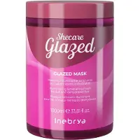 Inebrya Shecare Glazed Mask masque hydratant pour des cheveux brillants et doux 1000 ml