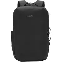 Pacsafe Sac à dos Metrosafe X 16" - Noir - Randonnée - Protection antivol - 18L