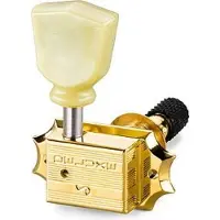 Schaller Original G-Series Deluxe 3L/3R TopLocking Gold Mécanique pour guitare