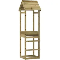vidaXL Tour de jeu 53x46,5x194 cm bois de pin imprégné