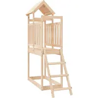 vidaXL Aire de jeux d'extérieur 53x110x214 cm bois de pin massif