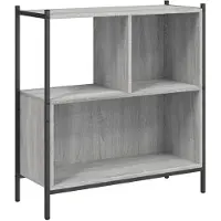 vidaXL Bibliothèque sonoma gris 72x28x77,5 cm bois d'ingénierie
