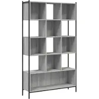 vidaXL Bibliothèque sonoma gris 102x28x172 cm bois d'ingénierie