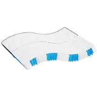 vidaXL Matelas à ressorts ensachés, fermeté moyenne 160x200 cm