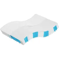 vidaXL Matelas à ressorts ensachés de fermeté moyenne 140x200 cm