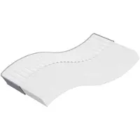 vidaXL Matelas Mousse moyennement souple 90x200 cm