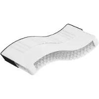 vidaXL Matelas à ressorts bonnell moyen 80x200 cm