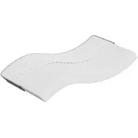 vidaXL Matelas Mousse moyennement souple 100x200 cm