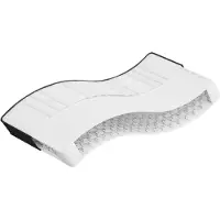 vidaXL Matelas à ressorts bonnell moyen 90x190 cm