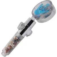Northix Pure Shower - Pommeau de douche à filtre Jetstream - Bleu