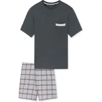 Schiesser Pyjama Schiesser Homme 180261 Charcoal-Taille 56