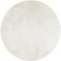 vidaXL Tapis OVIEDO à poils courts crème Ø 160 cm