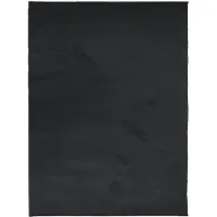 vidaXL Tapis OVIEDO à poils courts noir 240x340 cm