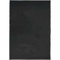 vidaXL Tapis OVIEDO à poils courts noir 140x200 cm