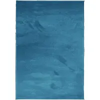 vidaXL Tapis OVIEDO à poils courts turquoise 160x230 cm