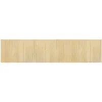 vidaXL Tapis rectangulaire naturel clair 70x300 cm bambou