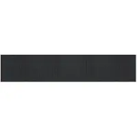 vidaXL Tapis rectangulaire gris 80x400 cm bambou