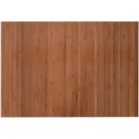 vidaXL Tapis rectangulaire marron 70x100 cm bambou