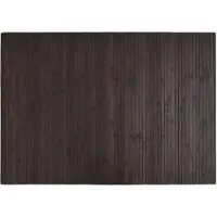 vidaXL Tapis rectangulaire marron foncé 70x100 cm bambou