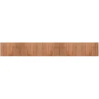 vidaXL Tapis rectangulaire naturel 70x500 cm bambou