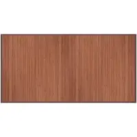 vidaXL Tapis rectangulaire marron 100x200 cm bambou