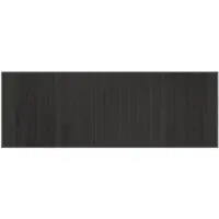 vidaXL Tapis rectangulaire gris 70x200 cm bambou