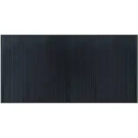 vidaXL Tapis rectangulaire gris 100x200 cm bambou