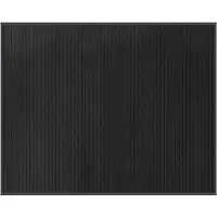 vidaXL Tapis rectangulaire gris 80x100 cm bambou