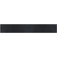 vidaXL Tapis rectangulaire noir 60x400 cm bambou
