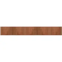 vidaXL Tapis rectangulaire marron 70x500 cm bambou