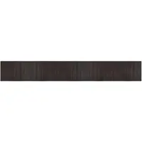 vidaXL Tapis rectangulaire marron foncé 70x500 cm bambou