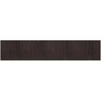 vidaXL Tapis rectangulaire marron foncé 80x400 cm bambou