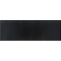 vidaXL Tapis rectangulaire noir 100x300 cm bambou
