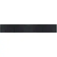 vidaXL Tapis rectangulaire noir 60x400 cm bambou