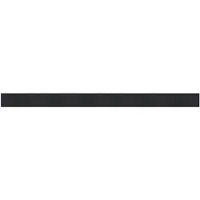 vidaXL Tapis rectangulaire noir 70x1000 cm bambou