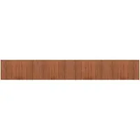 vidaXL Tapis rectangulaire marron 60x400 cm bambou